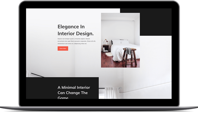 Изработка на уебсайт за интериорен дизайн в България с модерен и професионален уеб дизайн